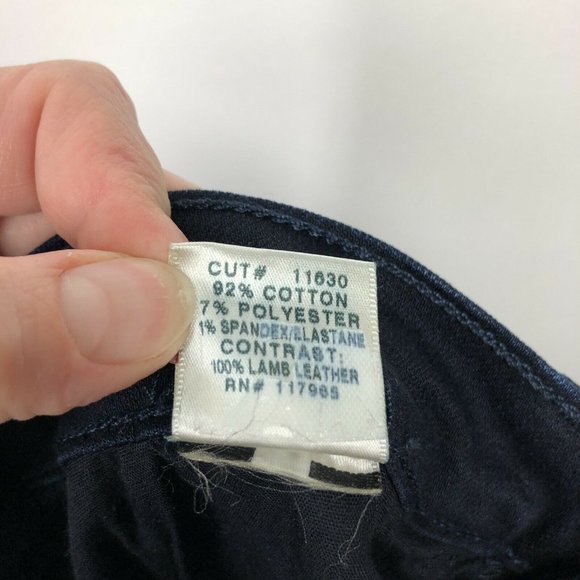 ⭐️🌴J Brand Lamb Leather Patch Jeans - Picture 5 of 12